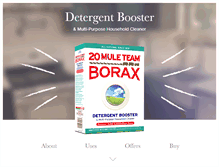 Tablet Screenshot of 20muleteamlaundry.com